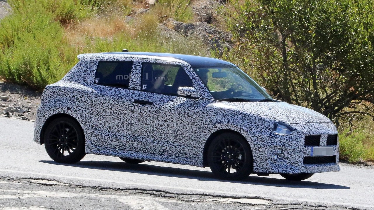 2017 Suzuki Swift Sport spy photo