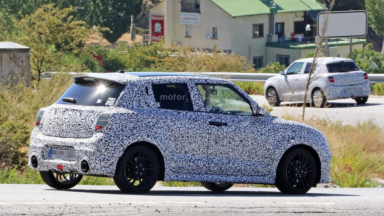 2017 Suzuki Swift Sport spy photo