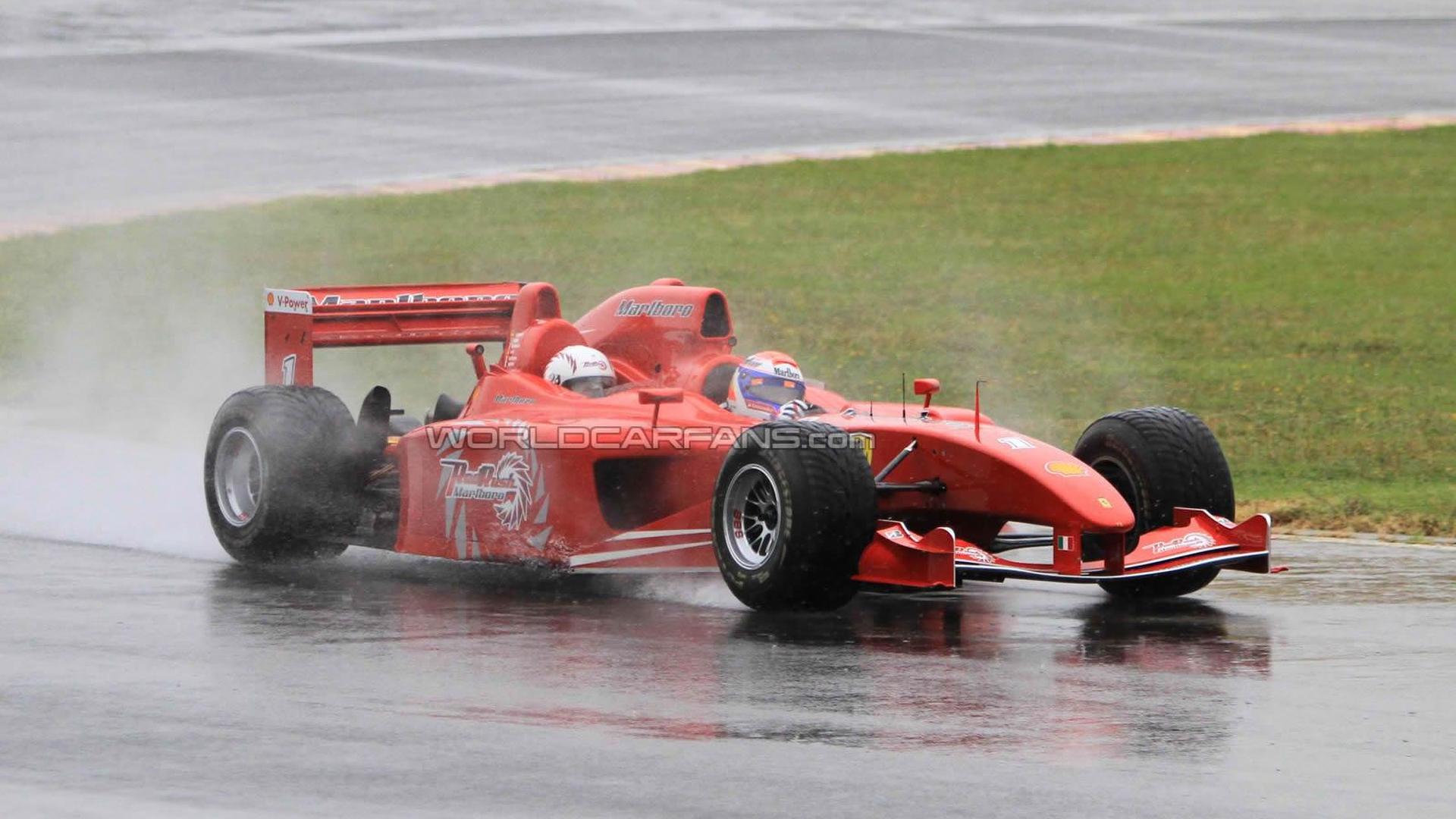 Ferrari 3 Seater F1 ferrari f1 3 seater marlboro red rush spied testing in fiorano Ferrari 3 Seater F1 ferrari f1 3 seater marlboro red rush spied testing in fiorano